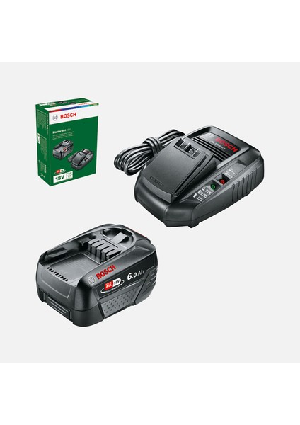 Bosch 18V 6.0A Akü ve Şarj Seti