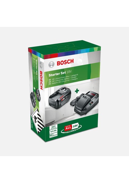 Bosch 18V 6.0A Akü ve Şarj Seti fiyatları