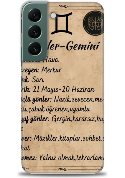 Samsung Galaxy S22 Hd Baskılı Kılıf + Seramik Tam Kaplayan Ekran Koruyucu 471