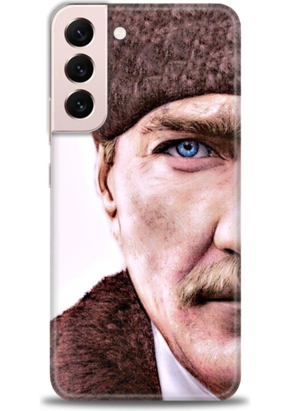 Samsung Galaxy S22 Plus Hd Baskılı Kılıf + Seramik Tam Kaplayan Ekran Koruyucu 29
