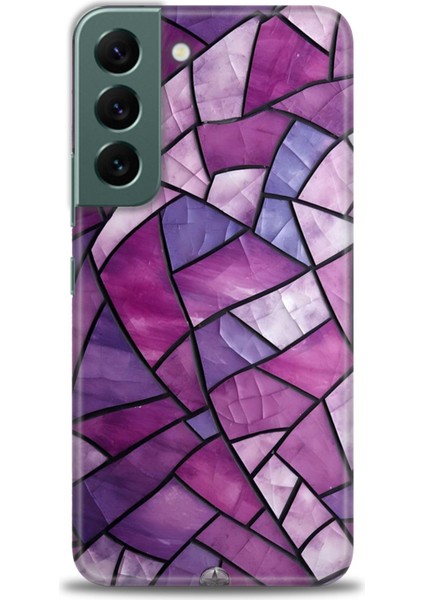 Samsung Galaxy S22 Hd Baskılı Kılıf + Seramik Tam Kaplayan Ekran Koruyucu 331