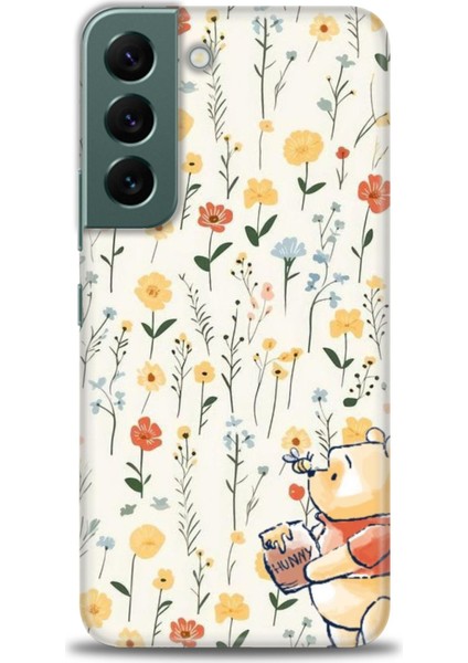 Samsung Galaxy S22 Hd Baskılı Kılıf + Seramik Tam Kaplayan Ekran Koruyucu 56