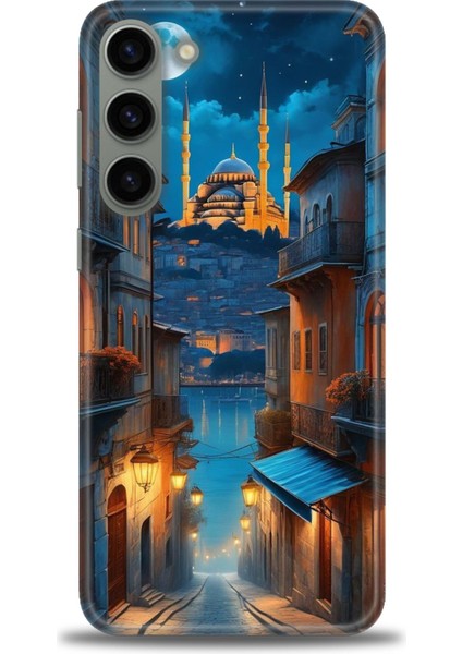 Samsung Galaxy S23 Plus Hd Baskılı Kılıf + Seramik Tam Kaplayan Ekran Koruyucu 221