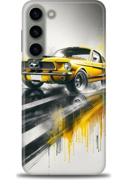 Samsung Galaxy S23 Plus Hd Baskılı Kılıf + Seramik Tam Kaplayan Ekran Koruyucu 108