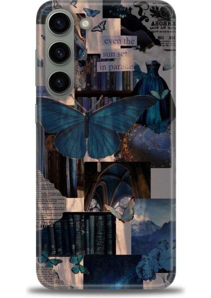 Samsung Galaxy S23 Plus Hd Baskılı Kılıf + Seramik Tam Kaplayan Ekran Koruyucu 207