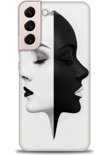 Samsung Galaxy S22 Plus Hd Baskılı Kılıf + Seramik Tam Kaplayan Ekran Koruyucu 141