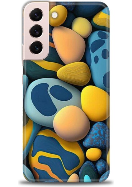 Samsung Galaxy S22 Plus Hd Baskılı Kılıf + Seramik Tam Kaplayan Ekran Koruyucu 343