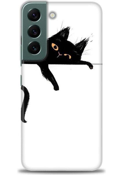Samsung Galaxy S22 Hd Baskılı Kılıf + Seramik Tam Kaplayan Ekran Koruyucu 63