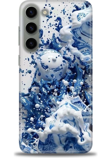 Samsung Galaxy S23 Plus Hd Baskılı Kılıf + Seramik Tam Kaplayan Ekran Koruyucu 327
