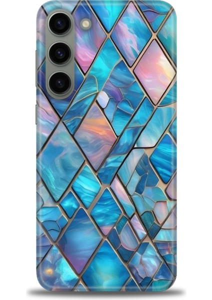 Samsung Galaxy S23 Plus Hd Baskılı Kılıf + Seramik Tam Kaplayan Ekran Koruyucu 338