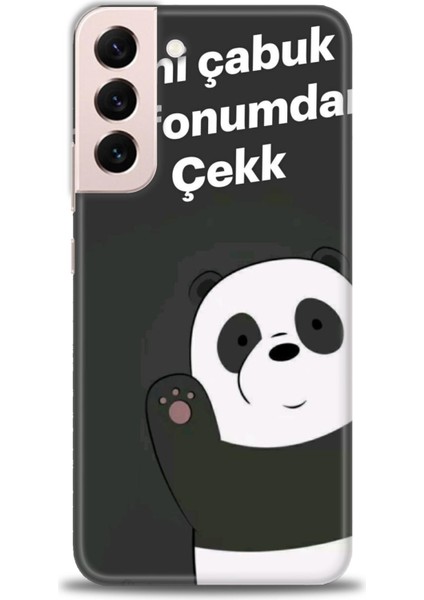 Samsung Galaxy S22 Plus Hd Baskılı Kılıf + Seramik Tam Kaplayan Ekran Koruyucu 156
