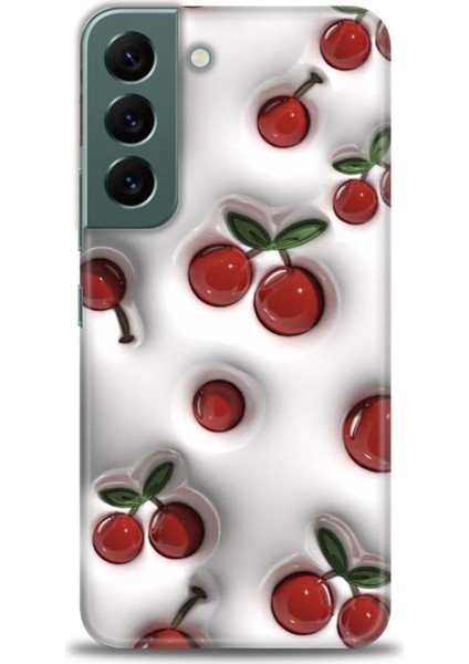Samsung Galaxy S22 Hd Baskılı Kılıf + Seramik Tam Kaplayan Ekran Koruyucu 113