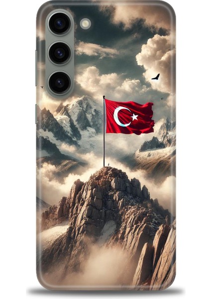 Samsung Galaxy S23 Plus Hd Baskılı Kılıf + Seramik Tam Kaplayan Ekran Koruyucu 34
