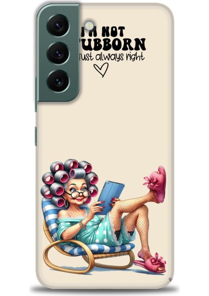 Samsung Galaxy S22 Hd Baskılı Kılıf + Seramik Tam Kaplayan Ekran Koruyucu 49