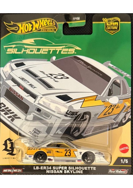 Premium Car Culture Silhouettes Lb-Er Super Silhouette Nissan Skyline JBK59