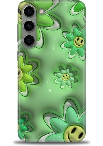 Samsung Galaxy S23 Plus Hd Baskılı Kılıf + Seramik Tam Kaplayan Ekran Koruyucu 120