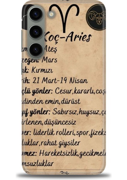 Samsung Galaxy S23 Plus Hd Baskılı Kılıf + Seramik Tam Kaplayan Ekran Koruyucu 479