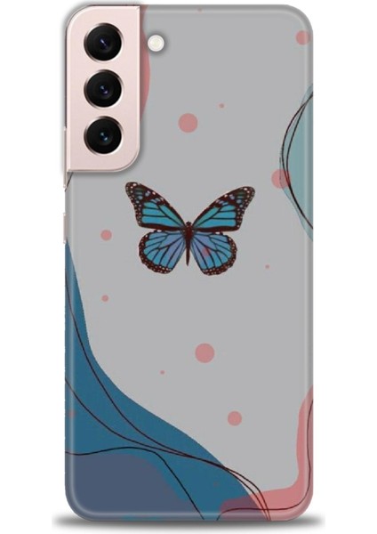 Samsung Galaxy S22 Plus Hd Baskılı Kılıf + Seramik Tam Kaplayan Ekran Koruyucu 185