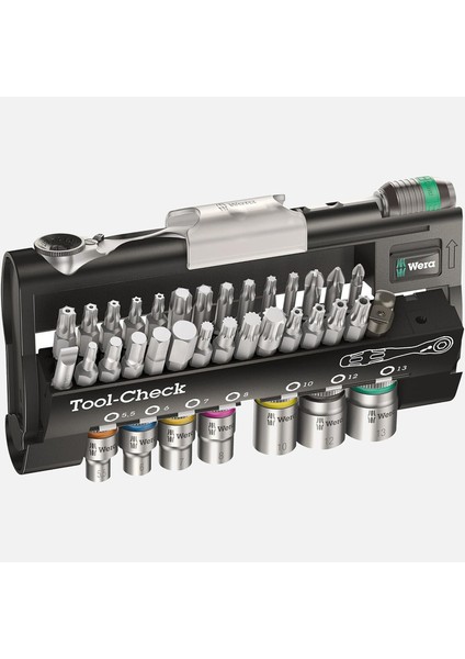05200995001 Tool-Check Automotive 1 Bits Uç ve Cırcır Seti