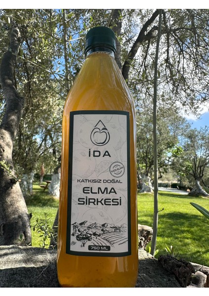 Idayvalık Elma Sirkesi Katkısız Doğal 750 ml