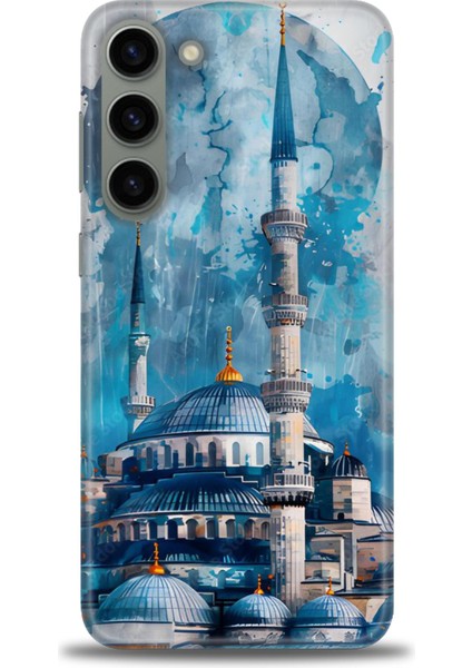 Samsung Galaxy S23 Plus Hd Baskılı Kılıf + Seramik Tam Kaplayan Ekran Koruyucu 228