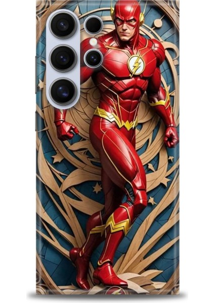 Samsung Galaxy S24 Ultra Hd Baskılı Kılıf + Seramik Tam Kaplayan Ekran Koruyucu 92