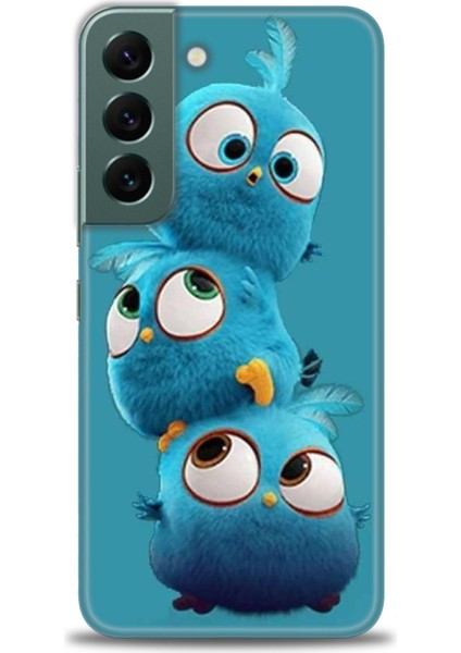 Samsung Galaxy S22 Hd Baskılı Kılıf + Seramik Tam Kaplayan Ekran Koruyucu 365