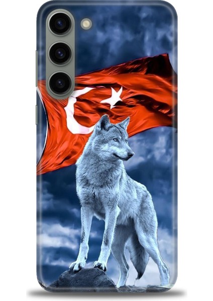 Samsung Galaxy S23 Plus Hd Baskılı Kılıf + Seramik Tam Kaplayan Ekran Koruyucu 36