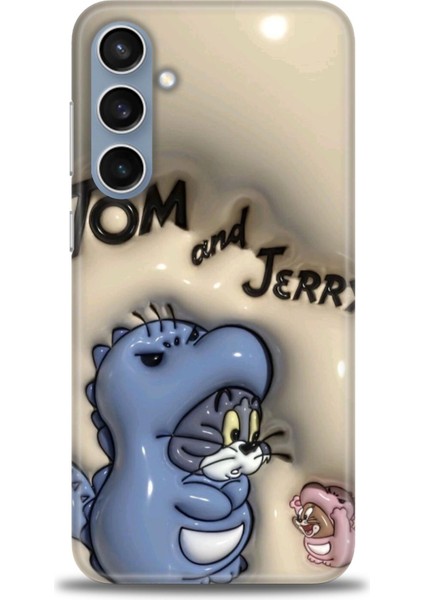 Samsung Galaxy S24 Fe Hd Baskılı Kılıf + Seramik Tam Kaplayan Ekran Koruyucu 117