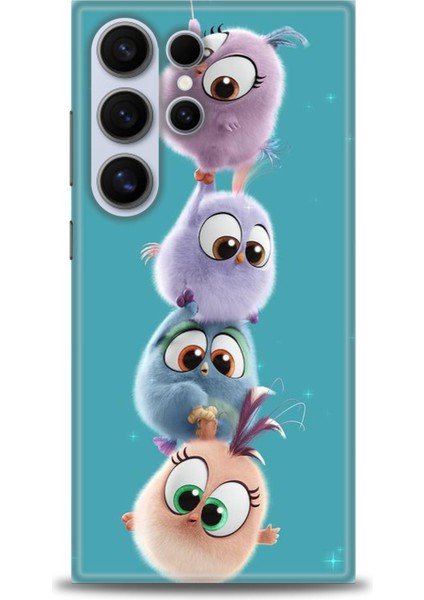 Samsung Galaxy S24 Ultra Hd Baskılı Kılıf + Seramik Tam Kaplayan Ekran Koruyucu 368
