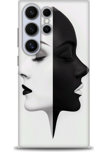 Samsung Galaxy S24 Ultra Hd Baskılı Kılıf + Seramik Tam Kaplayan Ekran Koruyucu 141