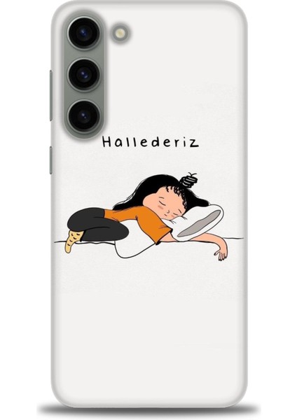 Samsung Galaxy S23 Plus Hd Baskılı Kılıf + Seramik Tam Kaplayan Ekran Koruyucu 164