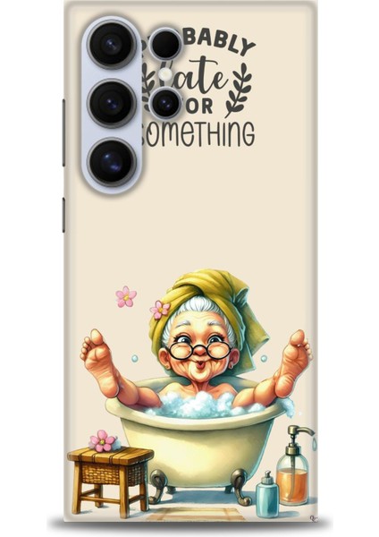 Samsung Galaxy S24 Ultra Hd Baskılı Kılıf + Seramik Tam Kaplayan Ekran Koruyucu 47