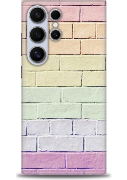 Samsung Galaxy S24 Ultra Hd Baskılı Kılıf + Seramik Tam Kaplayan Ekran Koruyucu 434