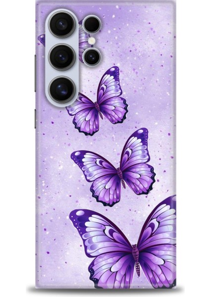 Samsung Galaxy S24 Ultra Hd Baskılı Kılıf + Seramik Tam Kaplayan Ekran Koruyucu 296