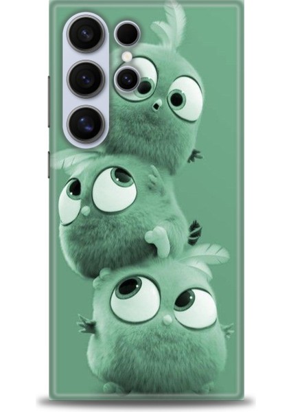 Samsung Galaxy S24 Ultra Hd Baskılı Kılıf + Seramik Tam Kaplayan Ekran Koruyucu 367