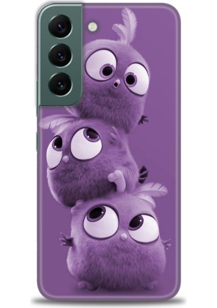 Samsung Galaxy S22 Hd Baskılı Kılıf + Seramik Tam Kaplayan Ekran Koruyucu 361