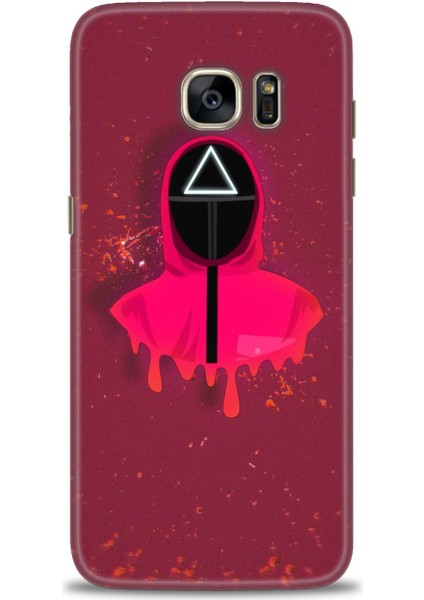 Samsung Galaxy S7 Edge Hd Baskılı Kılıf + Seramik Tam Kaplayan Ekran Koruyucu 287