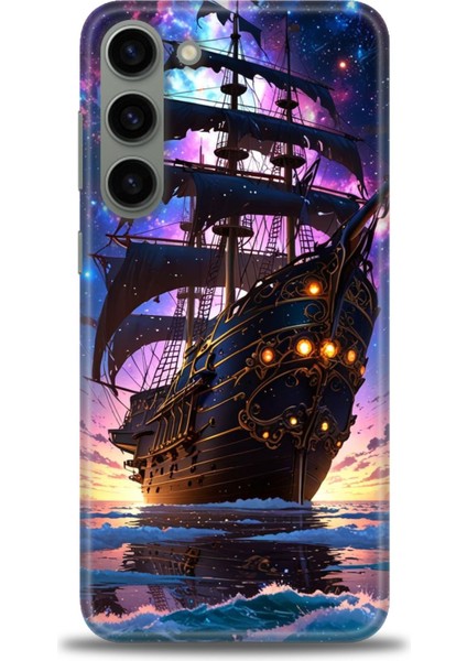 Samsung Galaxy S23 Plus Hd Baskılı Kılıf + Seramik Tam Kaplayan Ekran Koruyucu 236