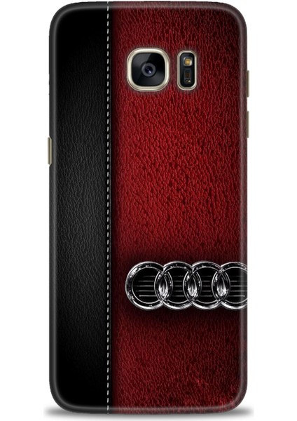 Samsung Galaxy S7 Edge Hd Baskılı Kılıf + Seramik Tam Kaplayan Ekran Koruyucu 377