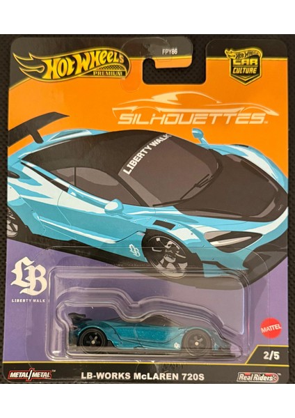 Premium Car Culture Silhouettes Lb-Works Mclaren 720S JBK47