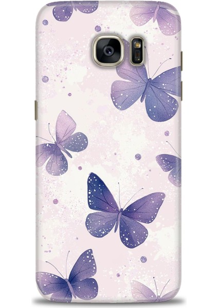 Samsung Galaxy S7 Edge Hd Baskılı Kılıf + Seramik Tam Kaplayan Ekran Koruyucu 291