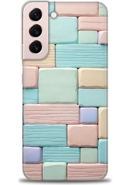 Samsung Galaxy S22 Plus Hd Baskılı Kılıf + Seramik Tam Kaplayan Ekran Koruyucu 440