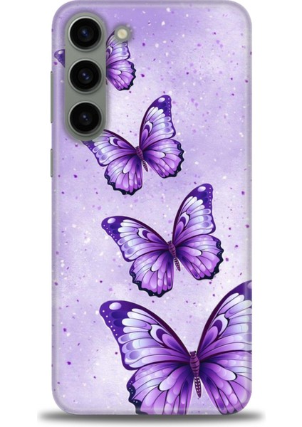 Samsung Galaxy S23 Plus Hd Baskılı Kılıf + Seramik Tam Kaplayan Ekran Koruyucu 296