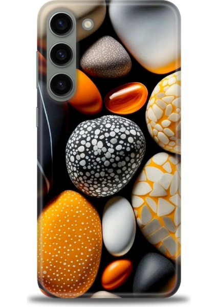 Samsung Galaxy S23 Plus Hd Baskılı Kılıf + Seramik Tam Kaplayan Ekran Koruyucu 342