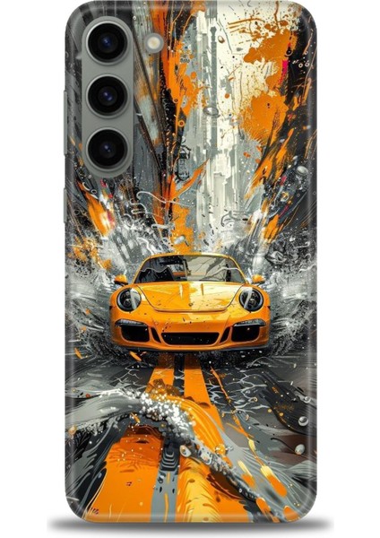 Samsung Galaxy S23 Plus Hd Baskılı Kılıf + Seramik Tam Kaplayan Ekran Koruyucu 101