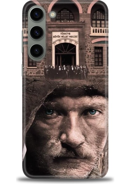 Samsung Galaxy S23 Plus Hd Baskılı Kılıf + Seramik Tam Kaplayan Ekran Koruyucu 30