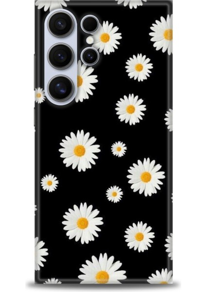 Samsung Galaxy S24 Ultra Hd Baskılı Kılıf + Seramik Tam Kaplayan Ekran Koruyucu 135