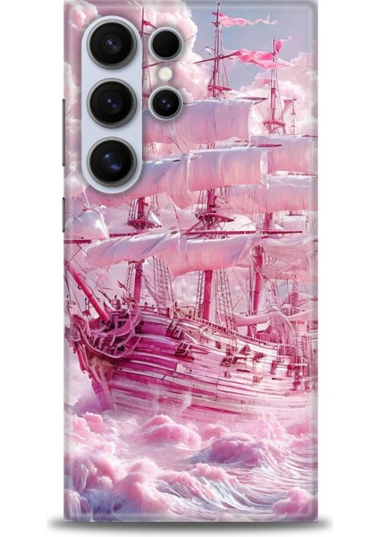 Samsung Galaxy S24 Ultra Hd Baskılı Kılıf + Seramik Tam Kaplayan Ekran Koruyucu 238