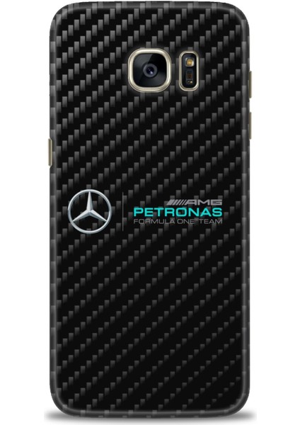 Samsung Galaxy S7 Edge Hd Baskılı Kılıf + Seramik Tam Kaplayan Ekran Koruyucu 376